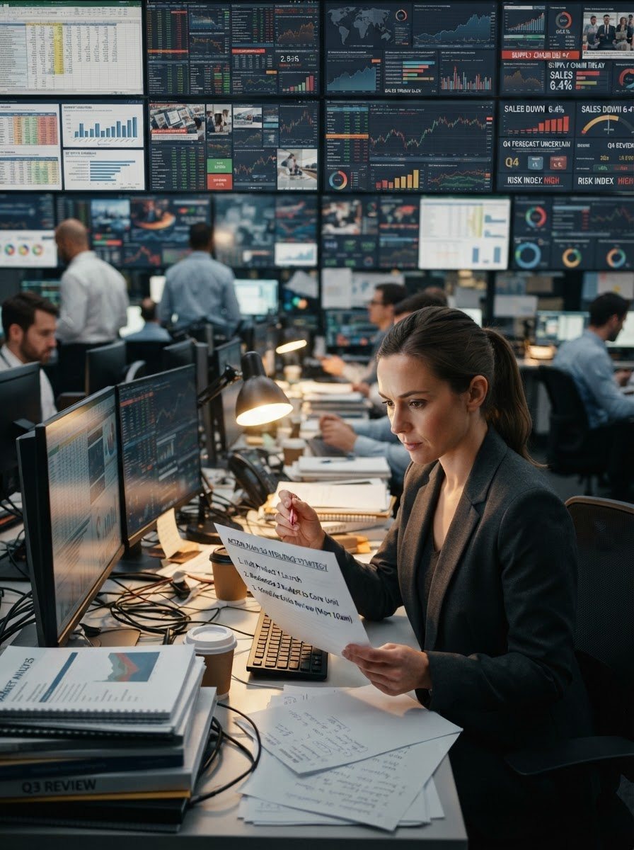 Analysts working across complex billing and market data